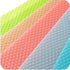 9 Pack Refrigerator Mats - Washable Fridge Mats Liners for Shelves, 3 Red/3 Green/3 Blue