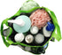 SPINFOX 2 Pack Mesh Shower Caddy, Quick Dry Shower Tote Bag with 2 Handles for Bathroom Accessories