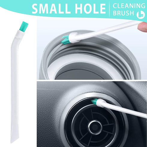 Small Cleaning Brushes Set, 4 PCS Tiny Detail Household Cleaning Tool for Window Track, Sliding Door, Kitchen