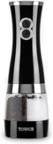 Tower Duo Electric Salt/Pepper Mill - Black