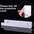 8 Packs 14 Inch Blulu Acrylic Floating Shelf Wall Mounted Invisible Acrylic Shelf Ledge Floating Bookshelf for Living