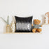 Eternal Beauty Sequin Pillow Covers, Glitter Decorative Pillowcase Set of 2 for Couch Sofa Bed Living Room, 18x18