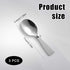 3pcs Replacement Spoon for Thermos, Foldable Spoon Portable Stainless Steel Spoon for Outdoors Travel Replacement Parts Compatible with Thermos Funtainer 10oz Food Jar