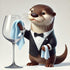 Commercial 30x30 inch Trendy Bartender Toast to Perfection Microfiber Grade Glass Polishing Lint-Free Cloth