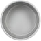 PME Professional 8 x 4 Round Aluminum Baking Pan, 8-Inch, Silver