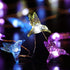 Hummingbird 13.85 40 8 WSgift Decorative String Lights, Ft Cool White LED Weatherproof Battery Operated Modes Spring