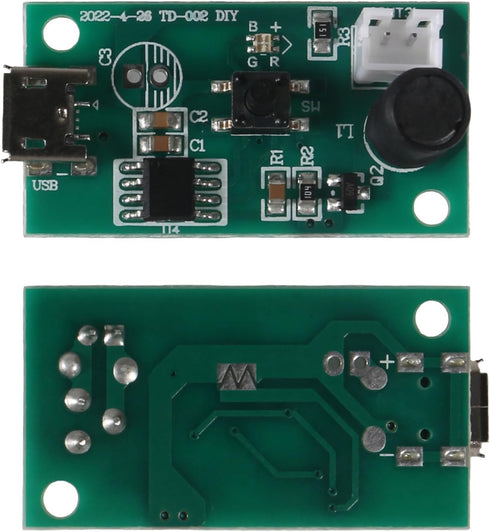 3pcs 5V USB Humidifier Atomization Module Driver Board, USB Spray Module Circuit Board Atomization Module Atomization Plate Circuit Board for Home for Family and DIY Experimental Equipment by XIITIA