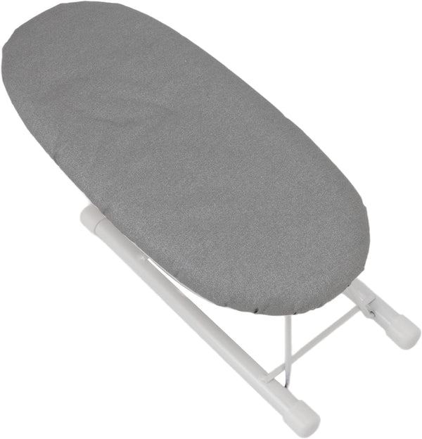 Small Ironing Board, Heat Resistant Mini Portable Foldable Tabletop Ironing Board for Home, Dorm, Sewing Craft - Grey