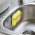 HLOOL Kitchen Sink Sponge Holder - Space-Saving Caddy