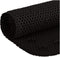 Deluxe Bathtub Mat Non Slip, Soft Foam Bath Mats for Bathroom Tub with Drain Holes, 36” X 17” - Black