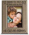 BELLA BUSTA- Engraved Leather Picture Frame, So There is This Boy he Kinda Stole my Heart, Mommy and Me Gift (5 x 7