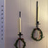 YUWENG Set 4, Wall Candle Holder of Modern Candle Sconces Wall Mount Metal Holders Hanging Candle Pillar Holder