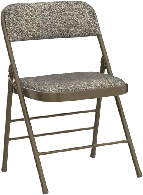 Pack 2 (2-Pack Amazing for less of (Fabric/Vinyl) Steel Frame Metal Foam Padded Folding Chairs (Black, Gray, White)