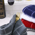 Anyi 100% Cotton Kitchen Towels, Absorbent Dish Towels with Hanging Loop, Soft for Washing Drying Dishes (16x26, Set of