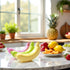 Junfamilee 3Pcs Banana Storage BPA-Free Outdoor Travel Case,Keep Fresh Banana Keeper and Protector, Cute Banana Carrier