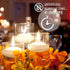 Set of 48 Unscented Floating Candles, 2 Inch Small Candles for Centerpieces and Home Decorations