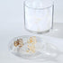 SheeChung 2 Pack Qtip Holder - Stackable Plastic Apothecary Jars with Storage Lids for Bathroom Organization (10oz)