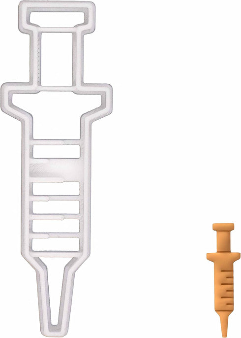 Bakerlogy Syringe Cookie Cutter, 1 Piece