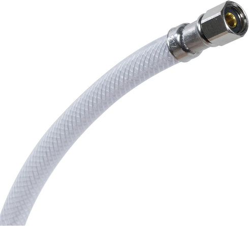 Certified Appliance Accessories Ice Maker Water Line, 25 Feet, White, Polyester-Reinforced PVC
