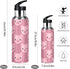 ZZKKO 32oz Stainless Steel Water Bottle with Straw, Cartoon Cute Pig Thermos for Kids