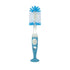 Nuby Easy Clean Dispensing Soft and Durable Bristle Bottle Brush with Textured