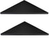 evron Corner Mounting Shelf, Easy to Install Wall Corner Shelf, Set of 2