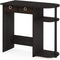 Furinno Go Green Home Laptop Desk/Table, 2 Drawer Bins, Espresso/Black/Brown