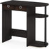 Furinno Go Green Home Laptop Desk/Table, 2 Drawer Bins, Espresso/Black/Brown