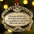 Gold Plated Keepsake Memorial Ornament with Poem, Gift Box, Christmas Tree