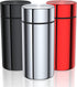 TecQach Portable Aluminum Storage Jar 3-Pack,Airtight Smell Proof Container, Metal Waterproof Small Bottle