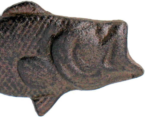 The Bridge Collection 5.90" Cast Iron Bass Bottle Opener, Fish Decor for Cabin, Lake House, Camping