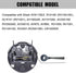 Replacement Side Brushes Compatible with Shark Vacuum Cleaner ION Robot IQ R101AE(RV1001AE), IQ R101(RV1001), RV1000 AV911S AV2501AE RV2502AE AI AV2501S, AV2501AE, RV2502AE, RV2520AOUS, AV2510AOUS