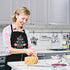 Funny Baking Aprons for Women Men, Cute Kitchen Cooking Aprons with 2 Pockets - Birthday Housewarming Gifts