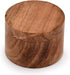 Acacia Wood Salt or Spice Box with Swivel Cover, Wooden Storage for Countertop