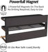 Magnetic Paper Towel Holder for Refrigerator,Magnetic Spice Rack with Paper Towel Rack Storage Organizer Fridge