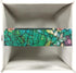 Waterproof Square Butterfly Rose Print Tissue Case Cover, Foldable Kleenex Box for Home Office, Green