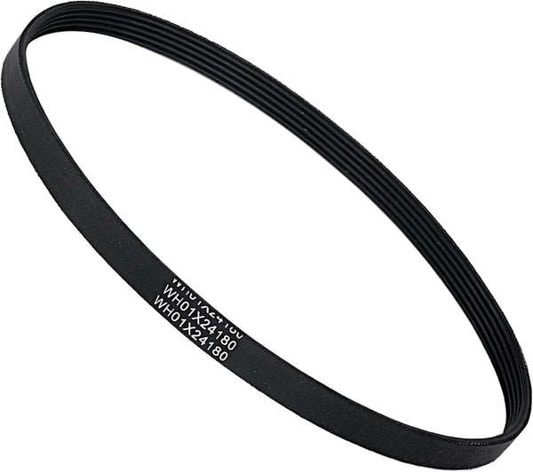 WH01X24180 Washer Drive Belt for GE Clothes Washing Machine, Replacement Parts AP6024314, 4455970, PS11736832