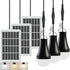 Dusk to Dawn Solar Light Bulbs Waterproof, Rechargeable Chicken Coop Light with