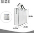 Clear Storage Bags with Zipper and Handles, Blanket Bags For Closet Storage, Moving and Packing Supplies for College, Underbed Storage Organizer for Clothes Pillow Bedding Christmas Wreath by GONGKANGYUAN