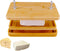 Glowgath Tofu Press,Large Bamboo Tofu Press with Tofu Strainer,Drip Tray and Cheesecloth, BPA