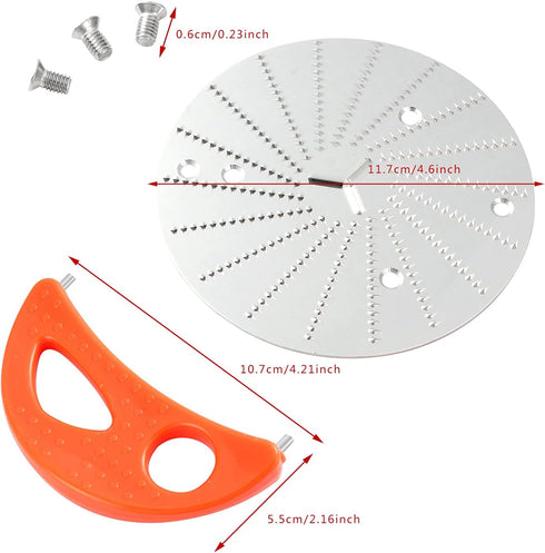 Orange Crescent Tool with Blade - Replacement Parts for Jack Lalanne Power Juicer