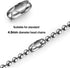 Pangda 20 Pack Replacement Vertical Roman Roller Blind Ball Chain Cord Connector Clips (Stainless Steel) by Pangda