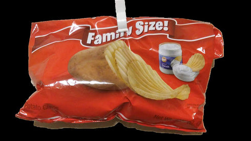 Bread, Bagel, or Chips Clips Set, White, 6-Count
