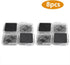 Estink Furniture Bed Risers, 8Pcs/Set Non-Slip Stackable Furniture Leg Pad Protectors for Table Desk Bed Sofa Chairs