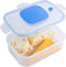 FoodLite The Quick Vac: Only Airtight Vacuum Sealed Cheese Saver Container - Perfect