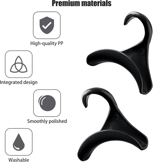 Multifunctional Handbag Closet Hanger,Plastic Purse Hanging Hook,Satchel/Tote/Shoulder Bag/Backpack/Hat/Tie/Scarf/Underwear/Bra/Necklace Organize Holder,Wardrobe Storing Organizer Tool(4pcs) by Shaoduoli