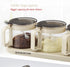 Set TENTA TENTA KITCHEN Gourmet Seasoning Box with Serving Spoons, Spice Jar Condiment Cruet Bottle, Kitchen