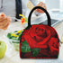 Red Rose Lunch Bag Tote for Women, Insulated Lunch Container