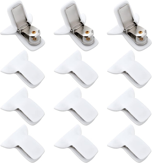 12pcs Duvet Clips for Comforter, Strong Hold Blanket Fasteners to Prevent Shifting Bedding Accessories