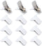 12pcs Duvet Clips for Comforter, Strong Hold Blanket Fasteners to Prevent Shifting Bedding Accessories